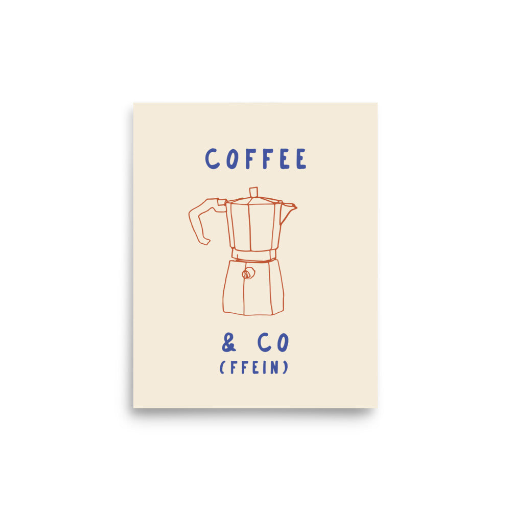 Kaffe och koffein | Veska 8″×10″