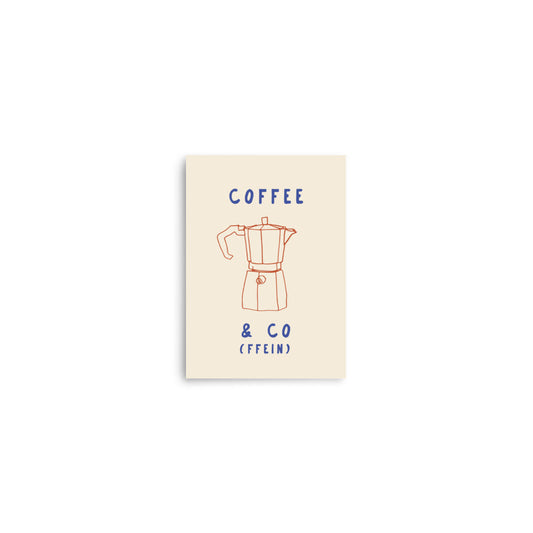 Kaffe och koffein | Veska 5″×7″