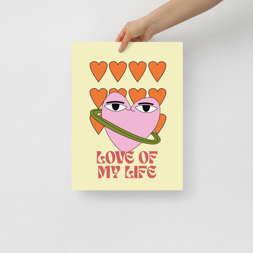 Kärleken i mitt liv | Veska 12″×16″