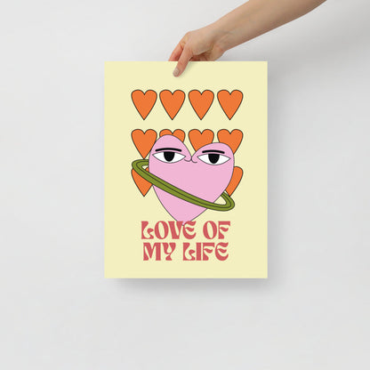 Kärleken i mitt liv | Veska 12″×16″