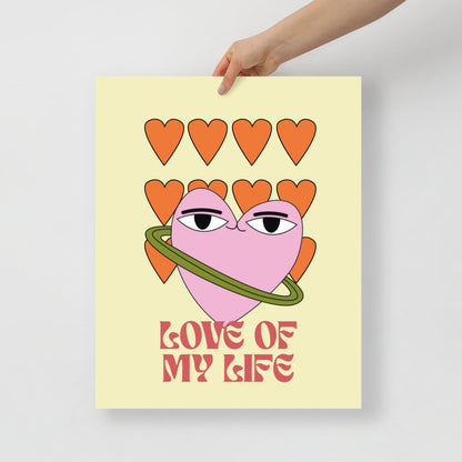 Kärleken i mitt liv | Veska 16″×20″