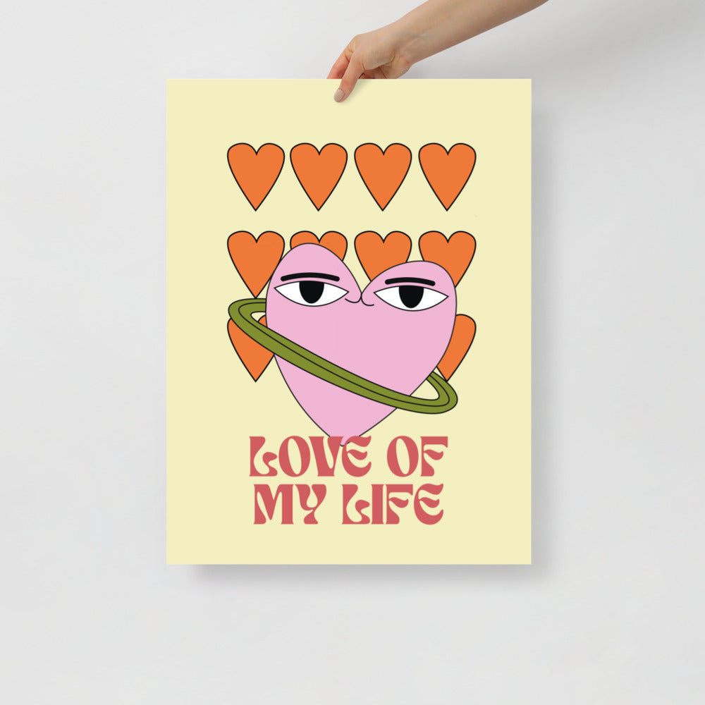 Kärleken i mitt liv | Veska 18″×24″