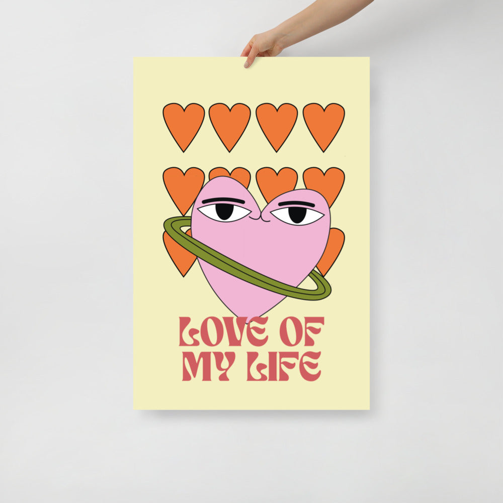 Kärleken i mitt liv | Veska 24″×36″