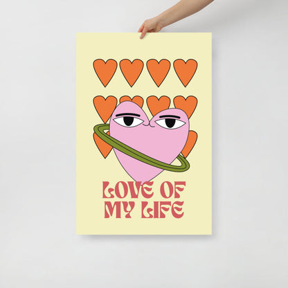 Kärleken i mitt liv | Veska 24″×36″