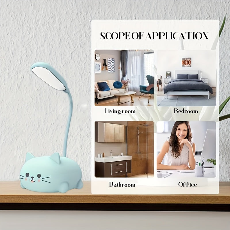 KatanaLight Lampa - Justerbar LED med USB-laddningsbar bordslampa Veska