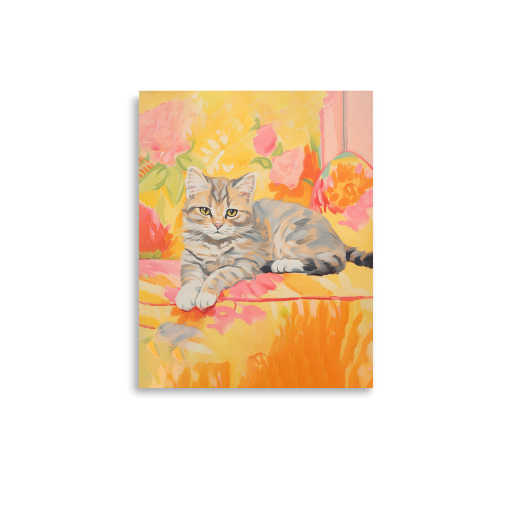 Katt på en soffa | Veska 11″×14″