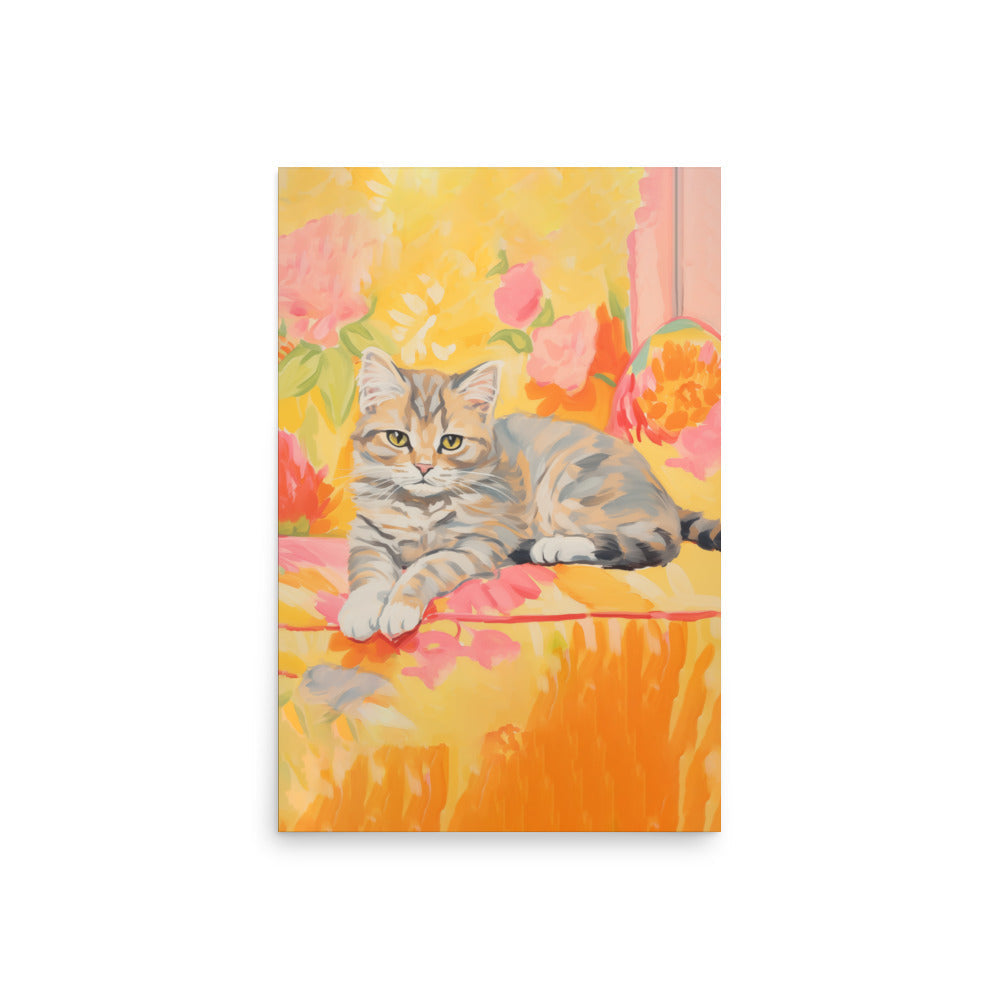 Katt på en soffa | Veska 20″×30″