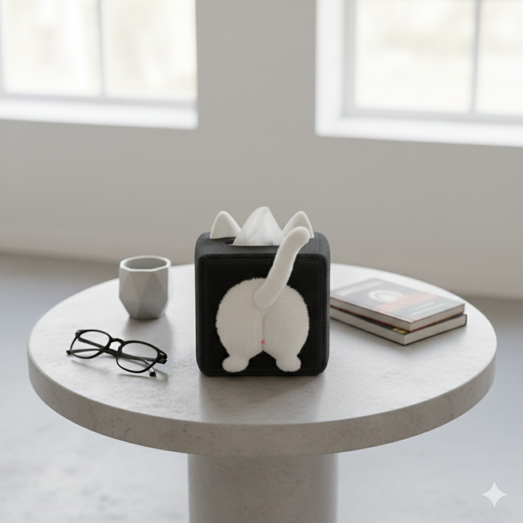 Kattbak Quirky Papperslåda | Veska