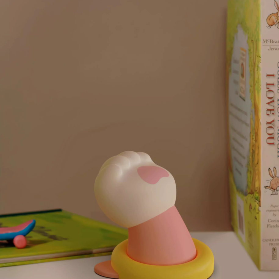 Kattpaw Söt Nattlamp Dekor | Veska