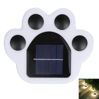 Kattpaws solcellsmatade utomhusgolvlampor | Veska Varm vit