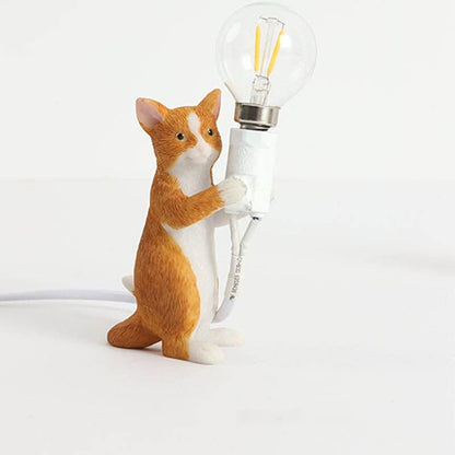 Kattstaty-bordlampa | Veska Orange A