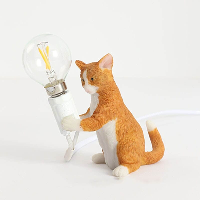 Kattstaty-bordlampa | Veska Orange B