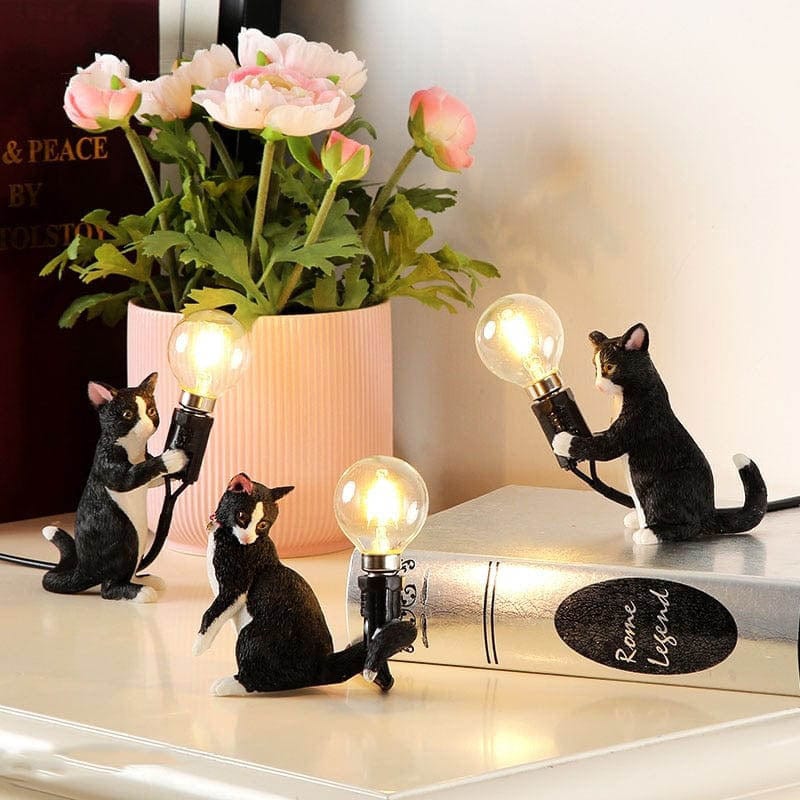 Kattstaty-bordlampa | Veska