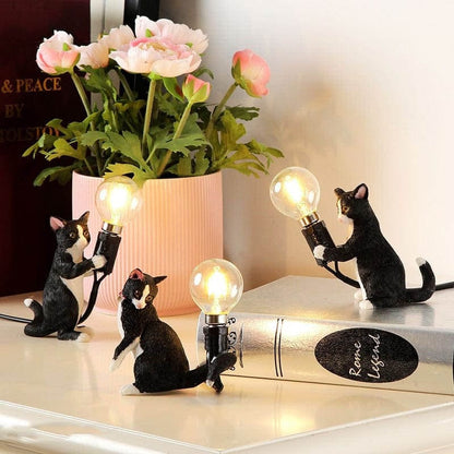 Kattstaty-bordlampa | Veska