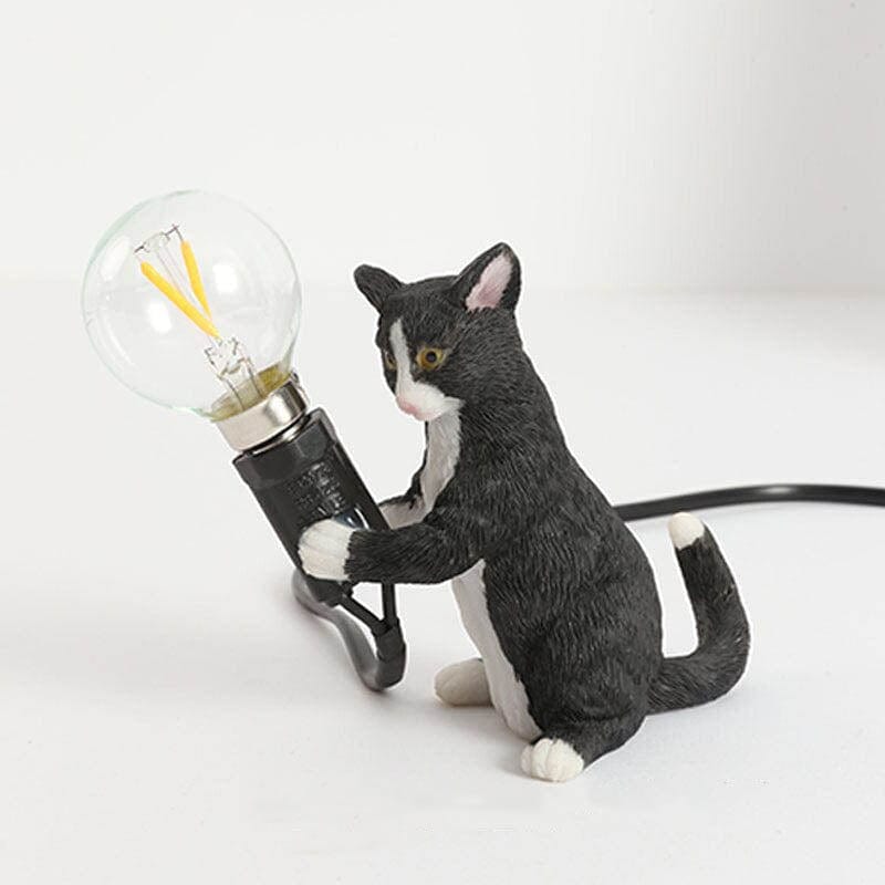 Kattstaty-bordlampa | Veska Svart B