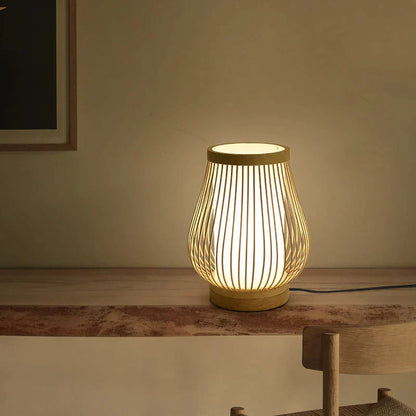 KiraLamp – Japansk Stil Bordslampa | Veska B: 20 cm x 24 cm
