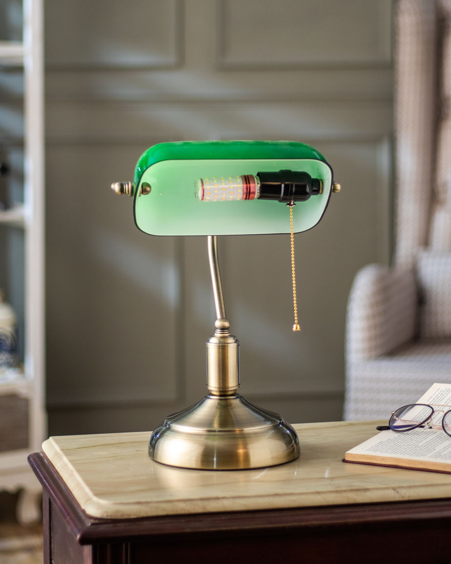 Klassisk Banker Lampa | Veska