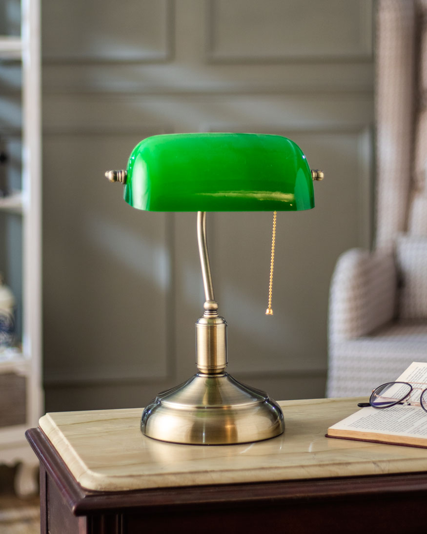 Klassisk Banker Lampa | Veska