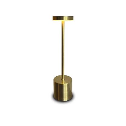 Klassisk trådlös lampa - Touch sensor LED skrivbordslampa med 3 justerbara färgtemperaturer | Veska Guld