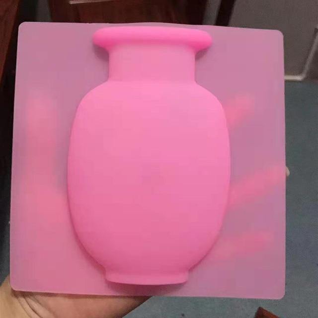 KlSticky silikon växtblomkruka | Veska Rosa