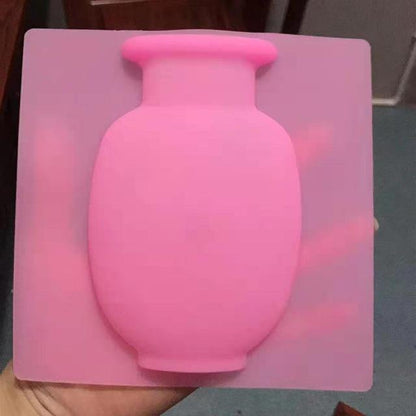 KlSticky silikon växtblomkruka | Veska Rosa