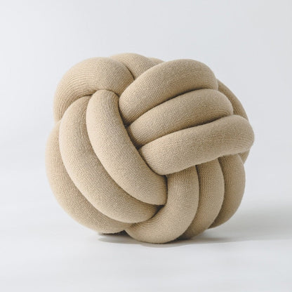 Knot Ball Kudde | Veska Aprikos 30x30cm