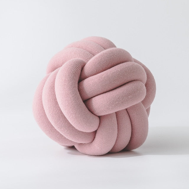 Knot Ball Kudde | Veska Fisk skarlet 30x30cm