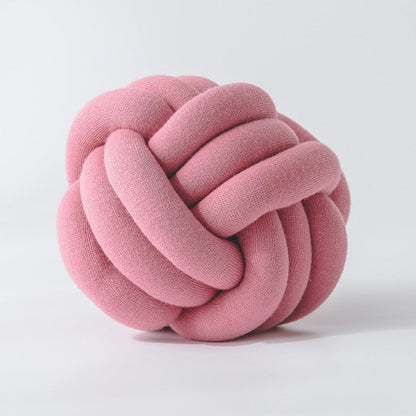 Knot Ball Kudde | Veska Ljusrosa 30x30cm