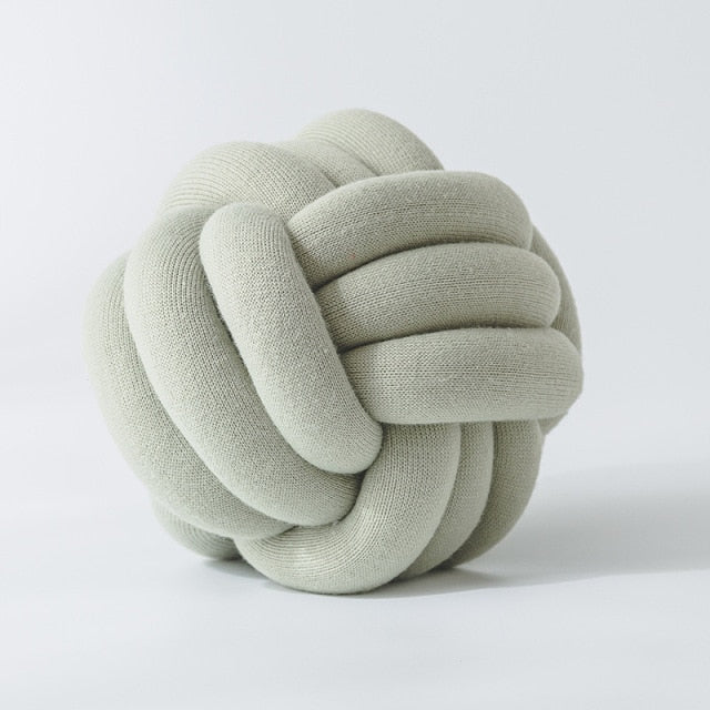 Knot Ball Kudde | Veska Matcha 30x30cm
