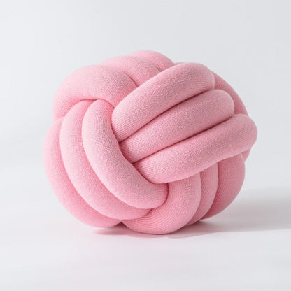 Knot Ball Kudde | Veska Rosa 30x30cm