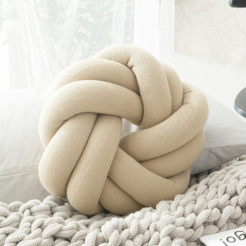 Knot Rund Kudde | Veska