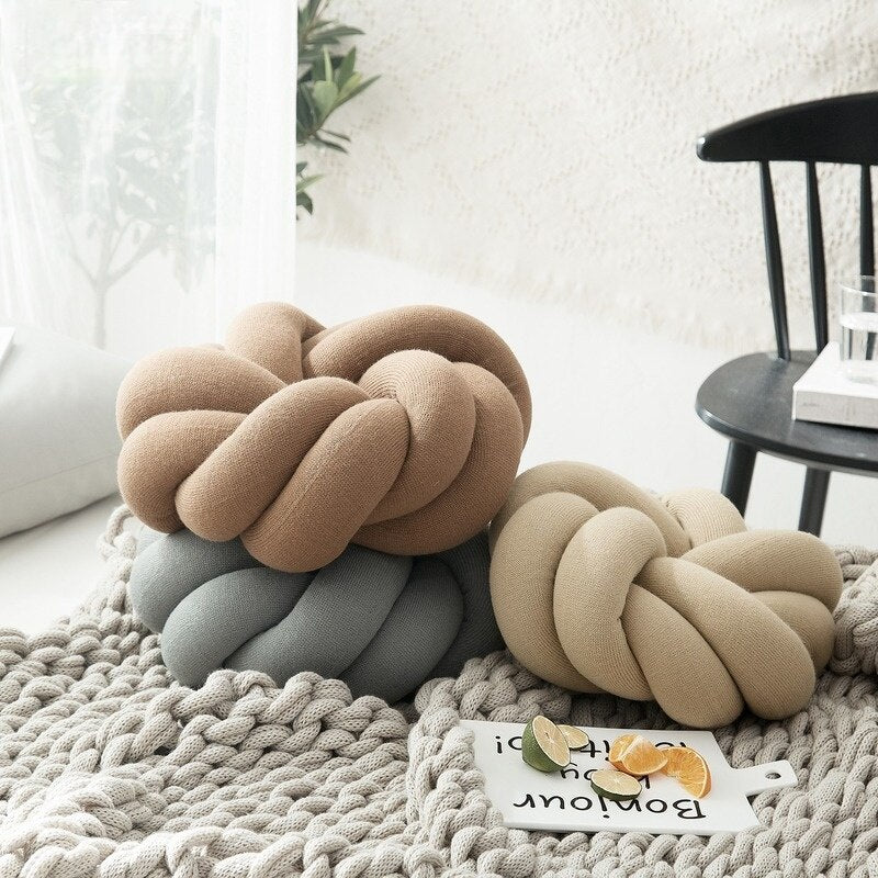 Knot Rund Kudde | Veska