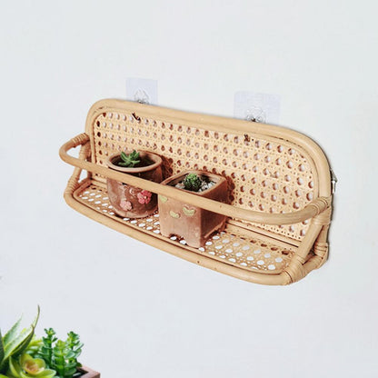 Koa Rattan Display Vägghylla | Veska