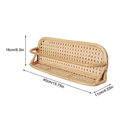 Koa Rattan Display Vägghylla | Veska