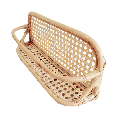 Koa Rattan Display Vägghylla | Veska