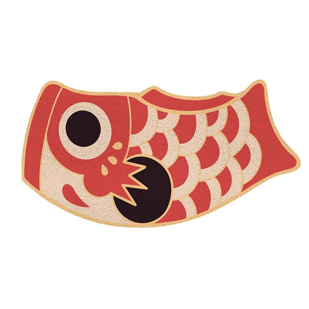 Koi Fish Dörrmatta | Veska Orange 37x70cm 14.6"x27.6