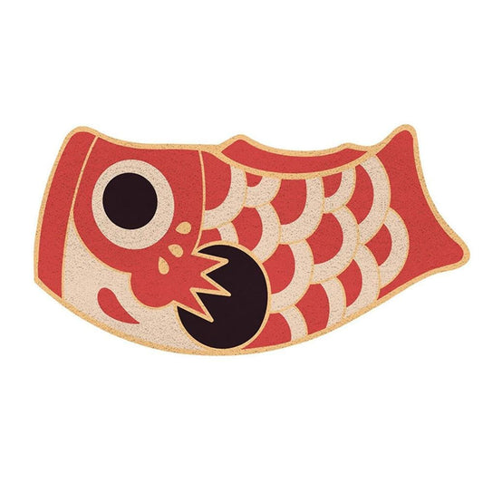 Koi Fish Dörrmatta | Veska Orange 37x70cm 14.6"x27.6