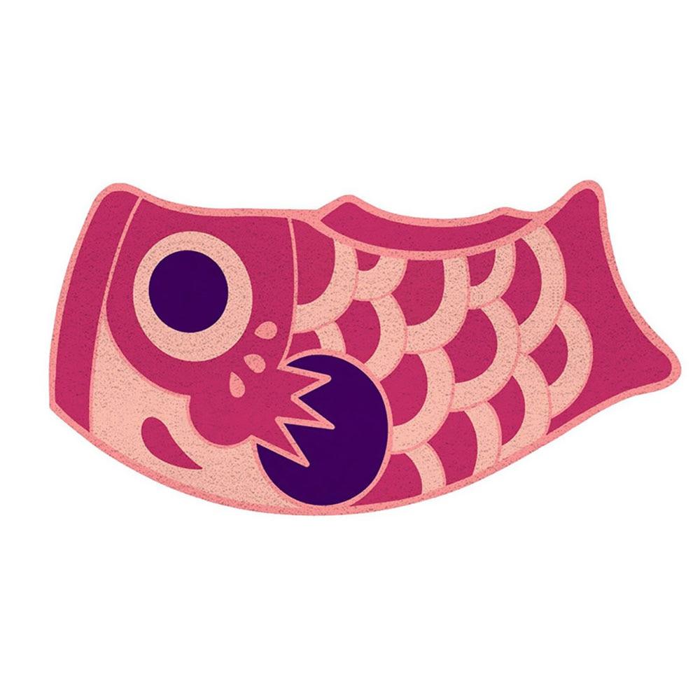 Koi Fish Dörrmatta | Veska Rosa 37x70cm 14.6"x27.6