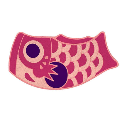 Koi Fish Dörrmatta | Veska Rosa 37x70cm 14.6"x27.6