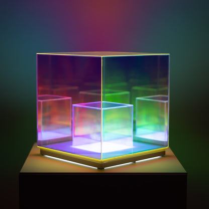 Koncentrisk Kub Lampa, Modern Belysning | Veska
