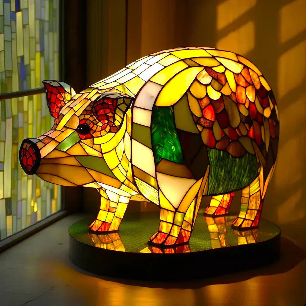 Konstnärlig bordslampa - AnimalGlow | Veska