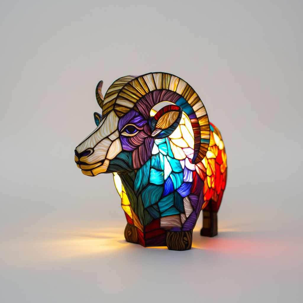 Konstnärlig bordslampa - LightArt | Veska Getter