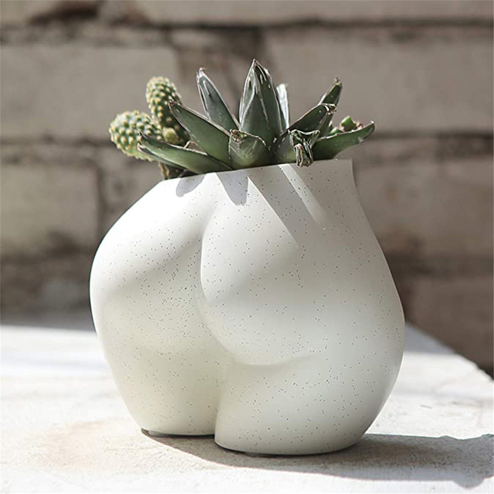 Konstnärlig Kvinna Kropp Vas för Stilren Dekoration | Veska
