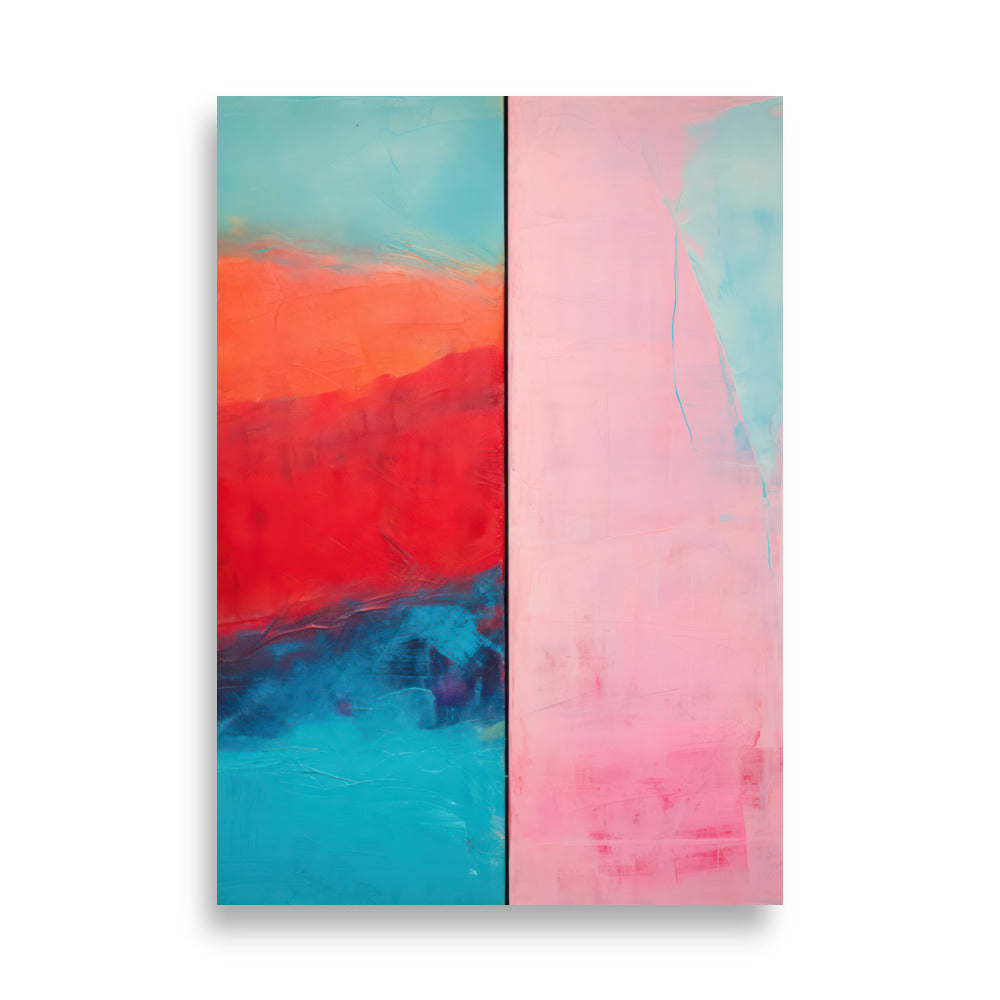 Kontrast | Skålyft 70×100 cm