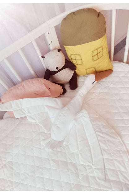 Kreativ Barnrum Dekor Hängande Svan Plush Doll | Veska
