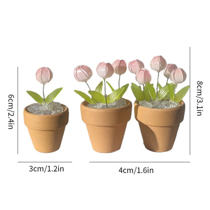 Kreativ DIY Ros Glow Nattlampa Dekor | Veska