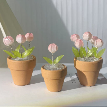 Kreativ DIY Ros Glow Nattlampa Dekor | Veska
