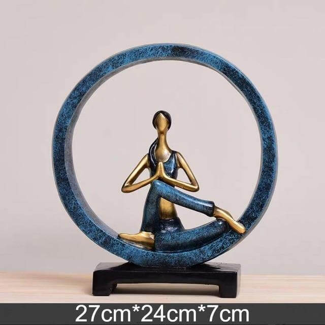 Kreativ Elegant Mavisht Heminredningsaccessoarer | Veska Yoga 03