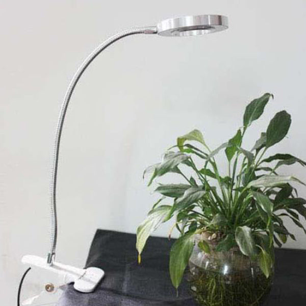 Kreativ enkel USB byxknapp LED läs-klipp skrivbordslampa | Veska