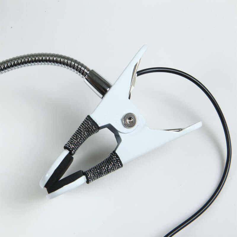 Kreativ enkel USB byxknapp LED läs-klipp skrivbordslampa | Veska